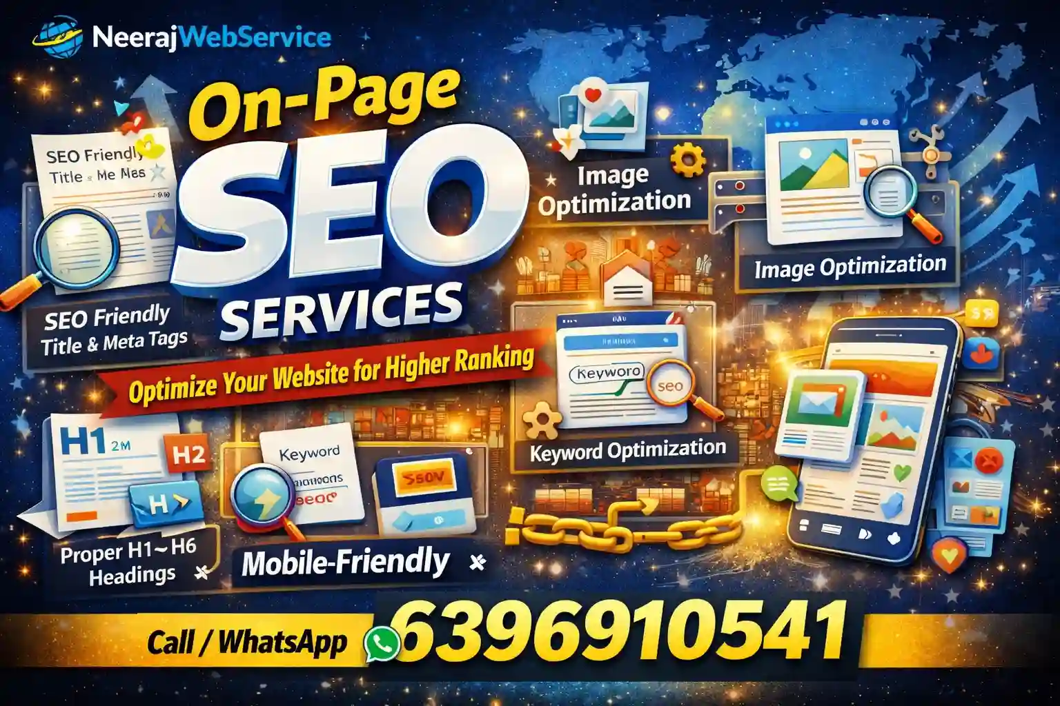 On Page SEO Services in Moradabad by NeerajWebService
